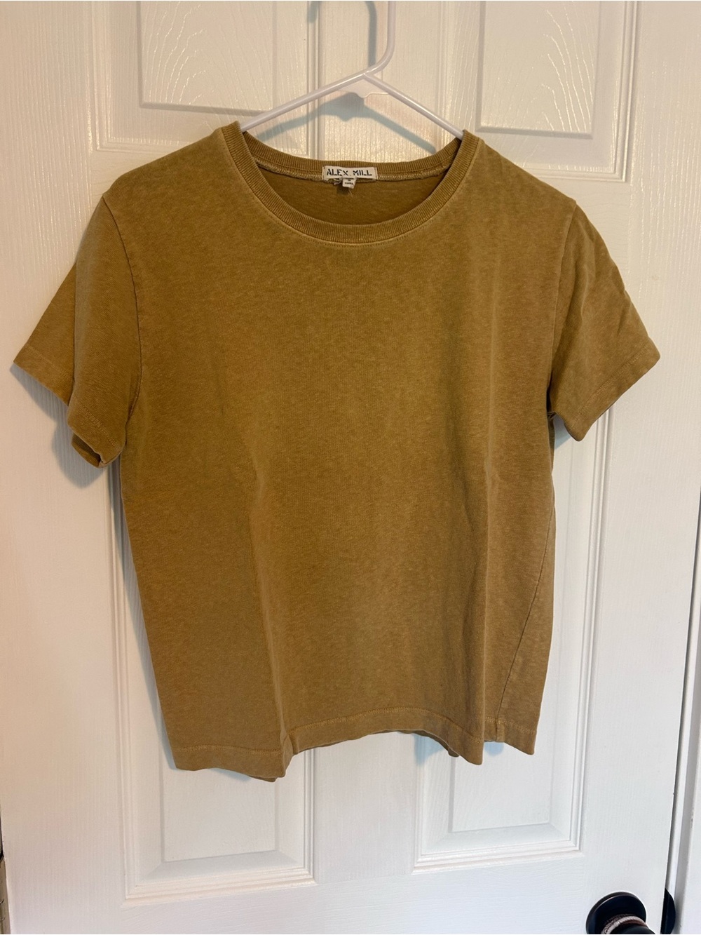 Alex Mill Women's Tan Crewneck Tee